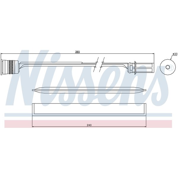 Nissen A/C Receiver Drier, 95466 95466